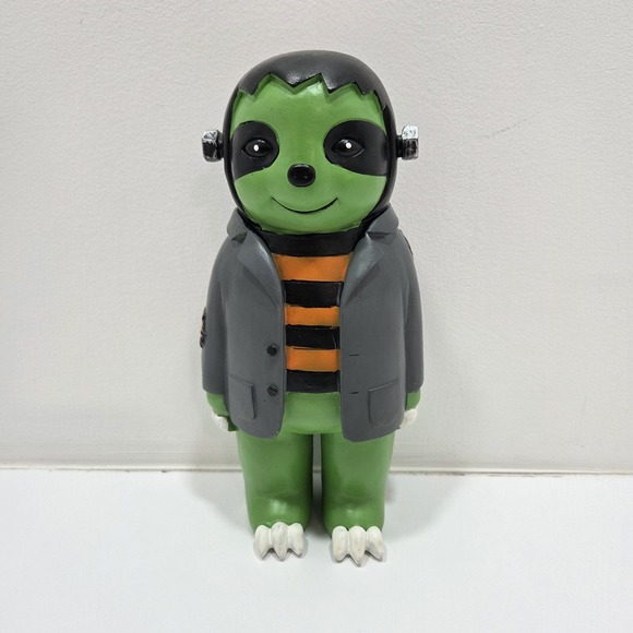 Other - Frankenstein Sloth Statue Decor Resin Green